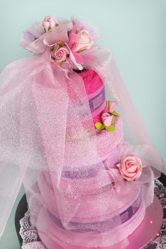 Pink Bride  tower Towel