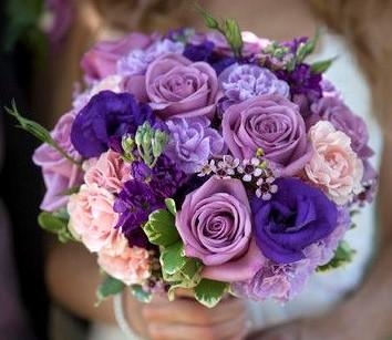 Soft Lilac Bouquet