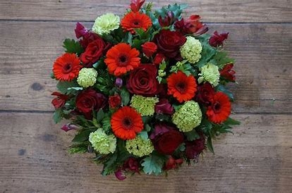 Red Velvet Posy Pad