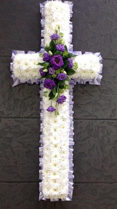 Funeral Cross  Peace & Prayers