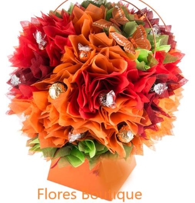 Autumn Leaves Chocolate Bouquet