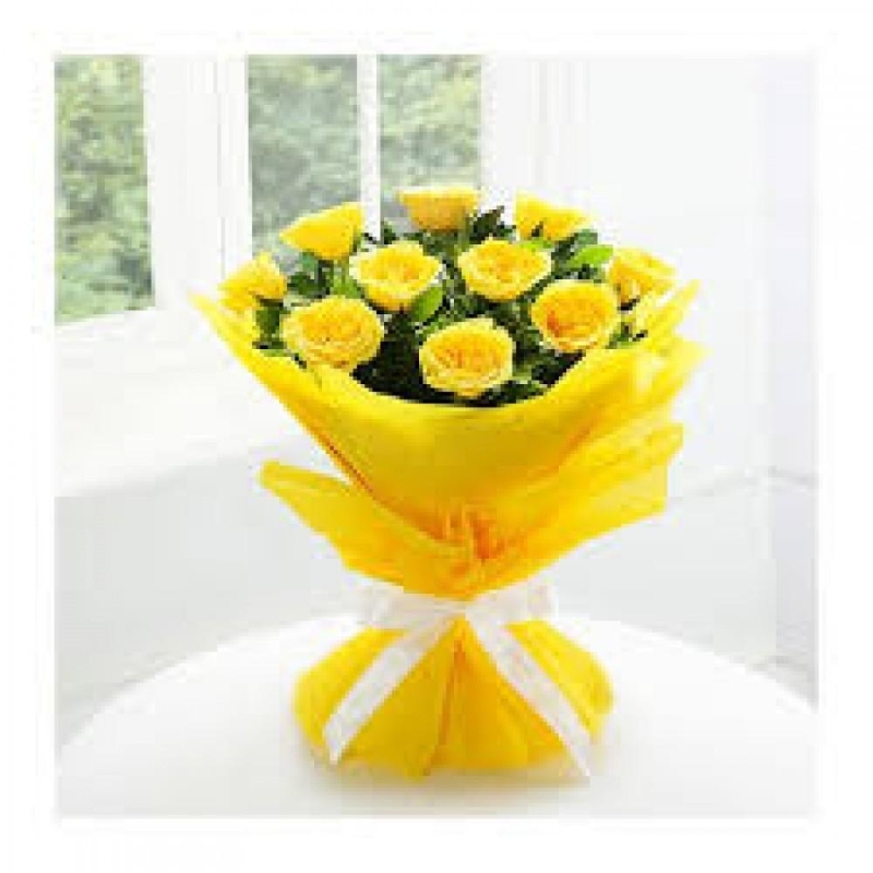 Yellow  Roses Bouquet