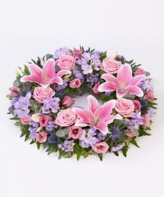 Wreath Pastel Colours