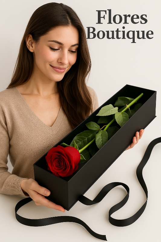 Single red Rose
