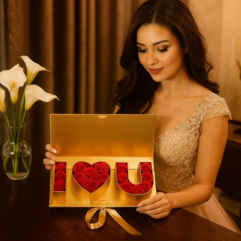 Forever Yours Rose Box