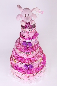 Pink Nappy Cakes