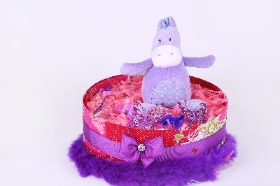 1 Tier Luxury Purple HIPPO