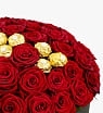 Ferrero Red Rose Hat Box
