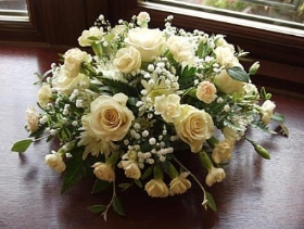 Red Velvet Posy Pad