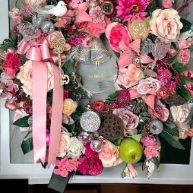 Blushing Pink Wreath
