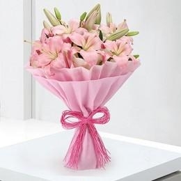 A Pink Girly Bouquet