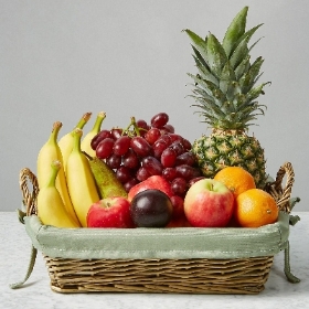 Fresh and Pretty Edible Fruit Basket 2
