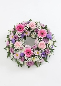 Wreath Pastel Colours