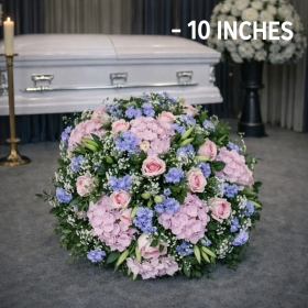 Pastel Serenity Funeral Posy