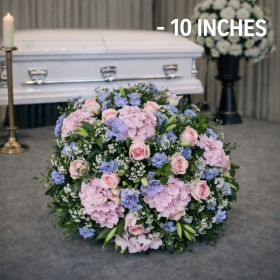 Pastel Serenity Funeral Posy