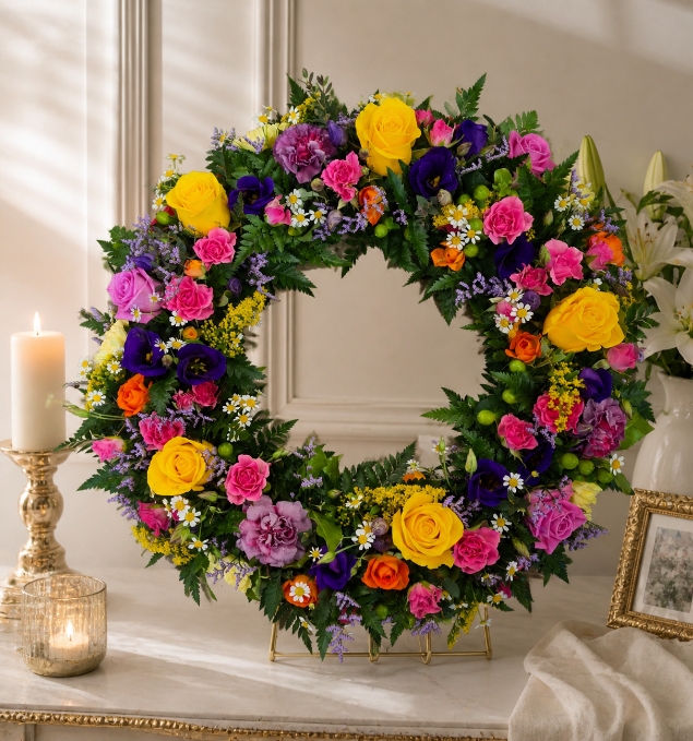 Spring Garden Wreath