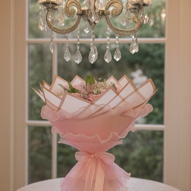Blush & Rouge Elegance Bouquet