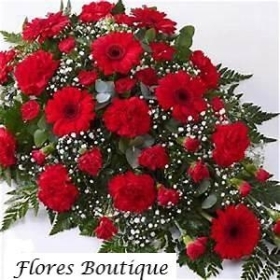 Red Rose Casket   Double Ended Spray