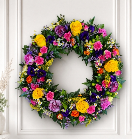 Spring Garden Wreath