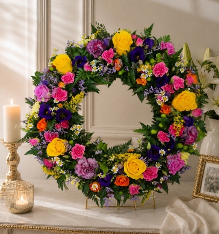 Spring Garden Wreath