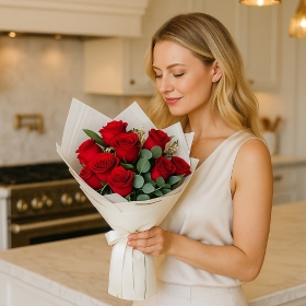 Hand Tied Roses Deluxe