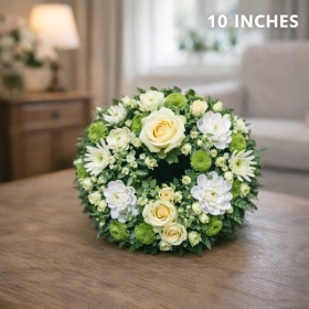 Pure Serenity Funeral Wreath