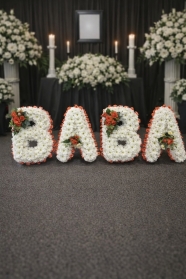 BABA Tribute Floral Letters